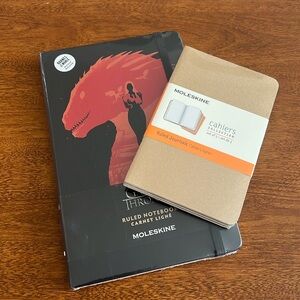 Moleskine Game of Thrones Ruled Notebook with three ruled journals